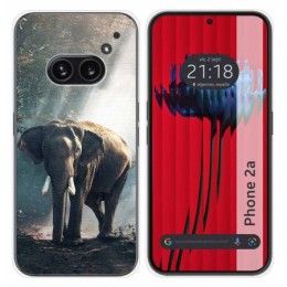 Funda Silicona para Nothing Phone 2a 5G diseño Elefante Dibujos