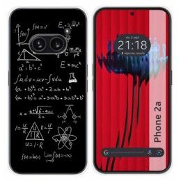 Funda Silicona para Nothing Phone 2a 5G diseño Formulas Dibujos