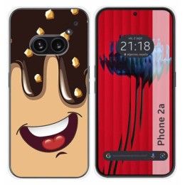 Funda Silicona para Nothing Phone 2a 5G diseño Helado Chocolate Dibujos