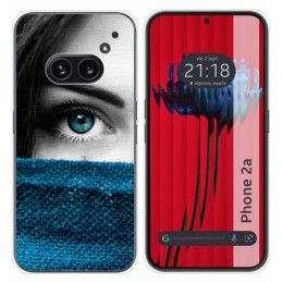 Funda Silicona para Nothing Phone 2a 5G diseño Ojo Dibujos