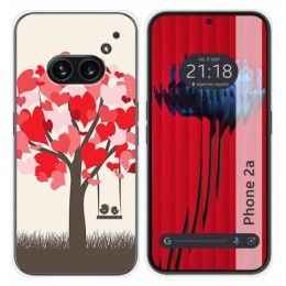 Funda Silicona para Nothing Phone 2a 5G diseño Pajaritos Dibujos