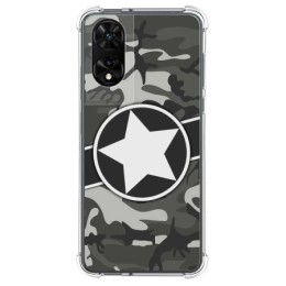 Funda Silicona para TCL 505 diseño Camuflaje 02 Dibujos