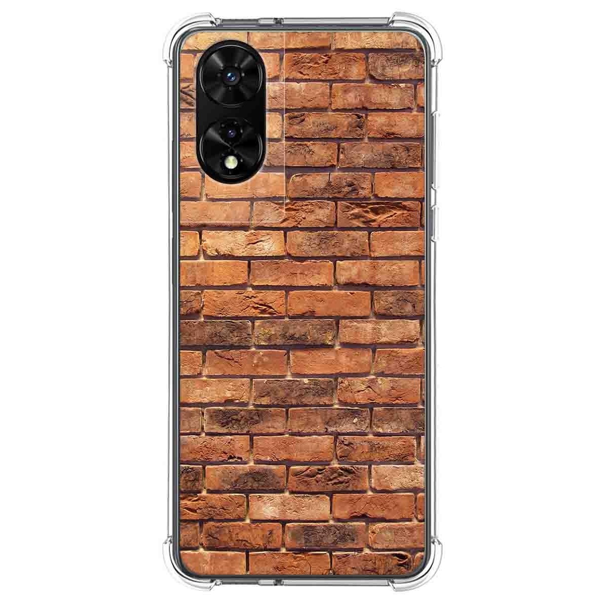 Funda Silicona para TCL 505 diseño Ladrillo 04 Dibujos