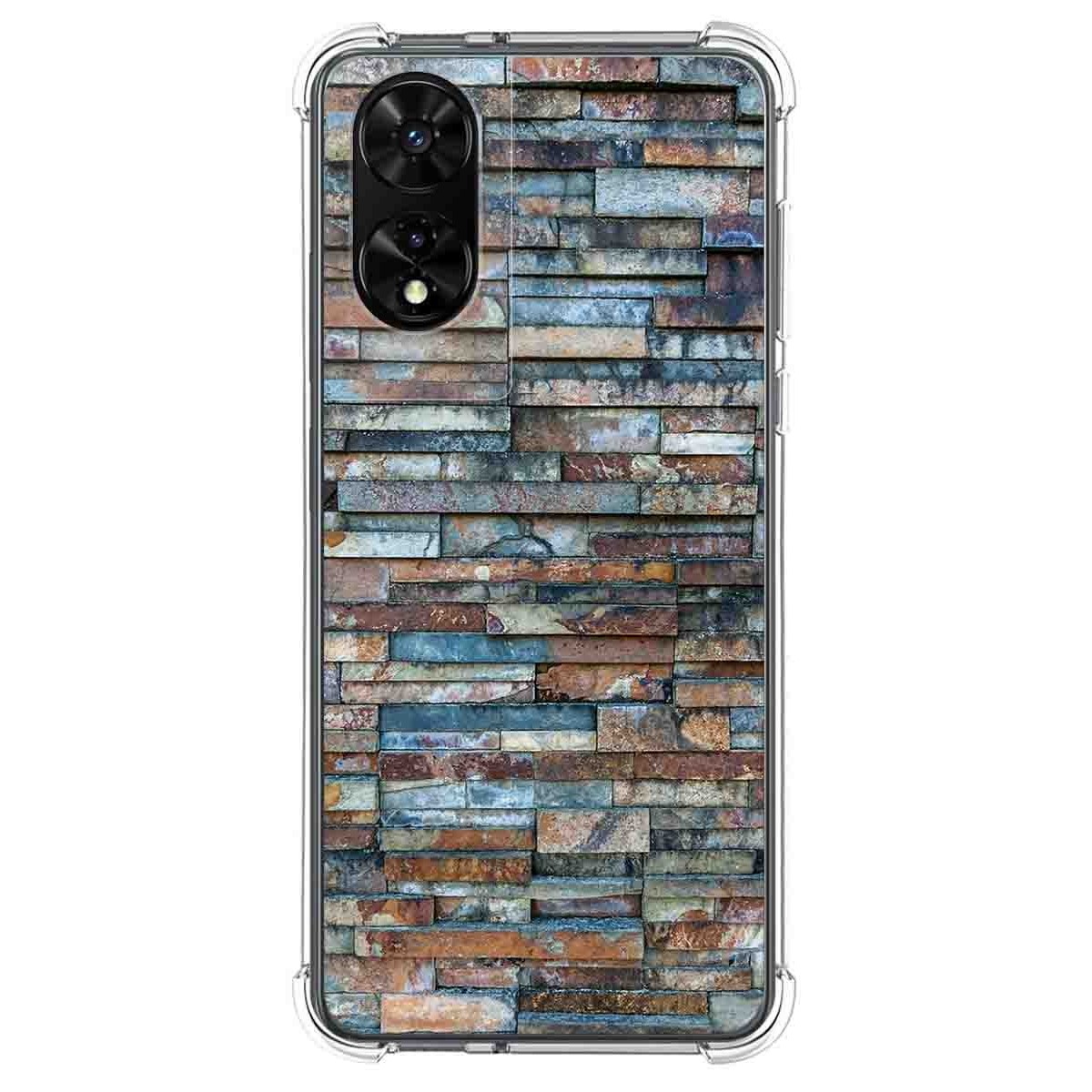 Funda Silicona para TCL 505 diseño Ladrillo 05 Dibujos