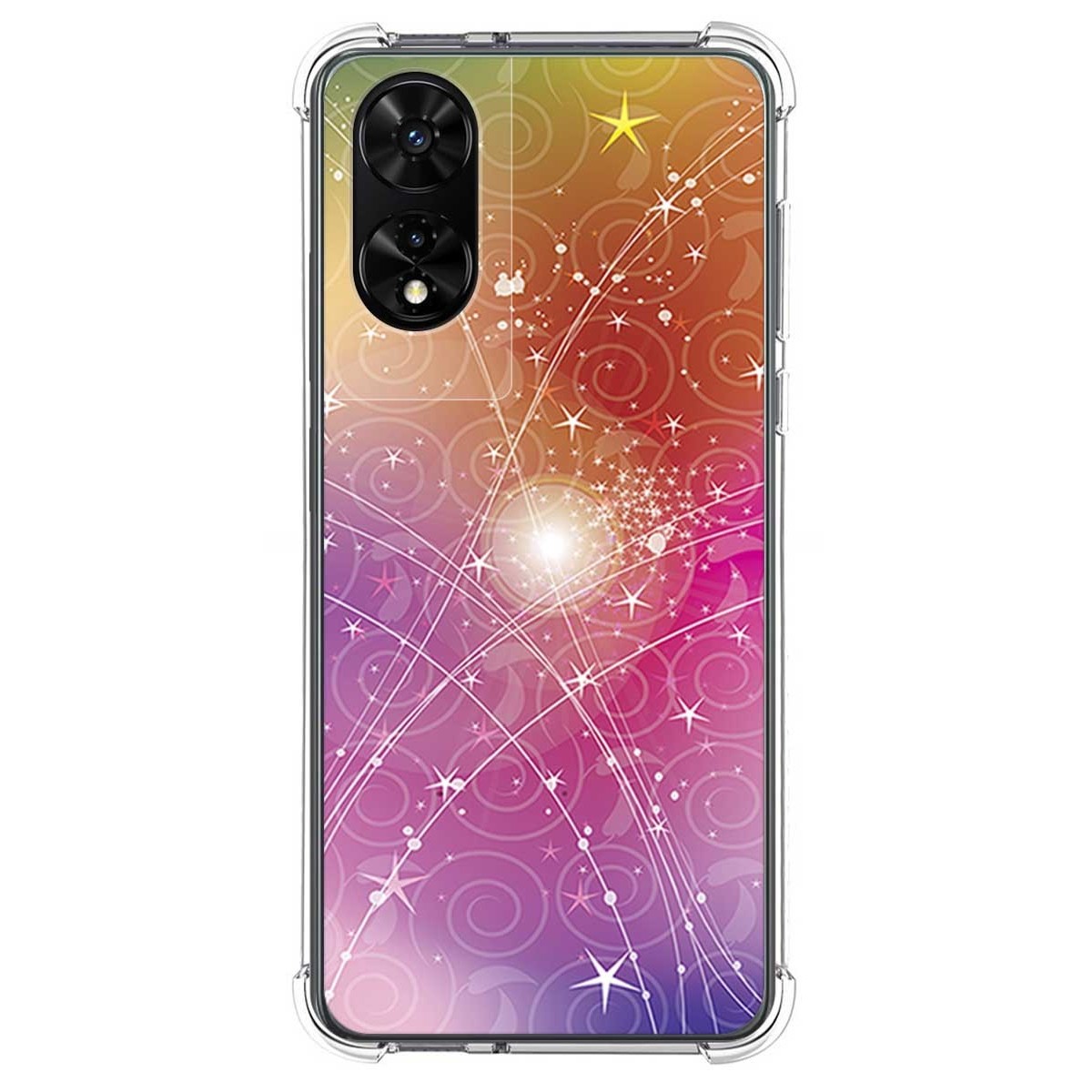 Funda Silicona para TCL 505 diseño Abstracto Dibujos