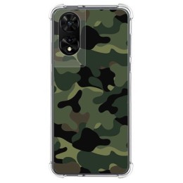 Funda Silicona para TCL 505 diseño Camuflaje Dibujos