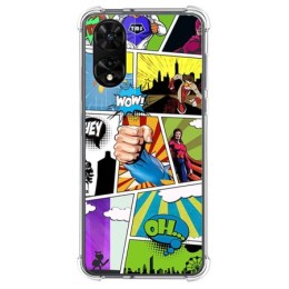 Funda Silicona para TCL 505 diseño Comic Dibujos