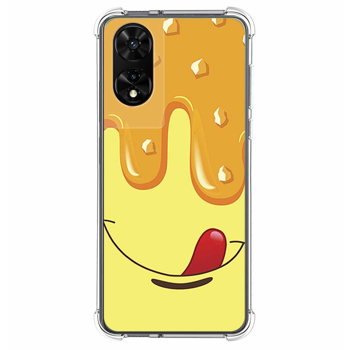 Funda Silicona para TCL 505 diseño Helado Vainilla Dibujos