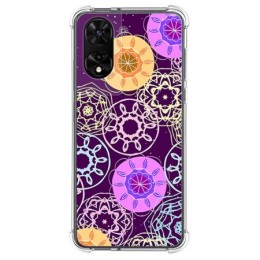 Funda Silicona para TCL 505 diseño Radial Dibujos