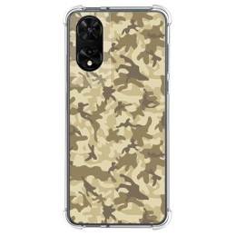 Funda Silicona para TCL 505 diseño Sand Camuflaje Dibujos