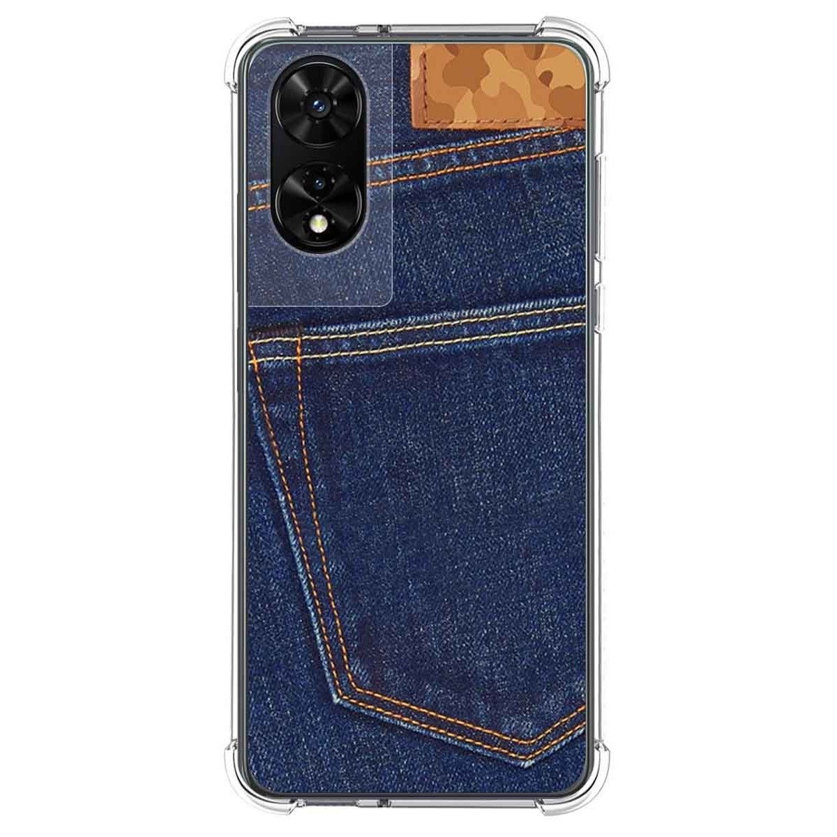 Funda Silicona para TCL 505 diseño Vaquero Dibujos