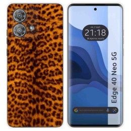 Funda Silicona para Motorola Edge 40 Neo 5G diseño Animal 03 Dibujos