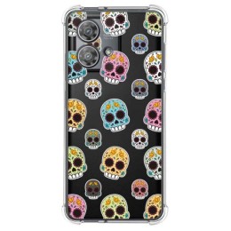 Funda Silicona Antigolpes para Motorola Edge 40 Neo 5G diseño Catrina Dibujos