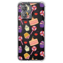 Funda Silicona Antigolpes para Motorola Edge 40 Neo 5G diseño Dulces 01 Dibujos