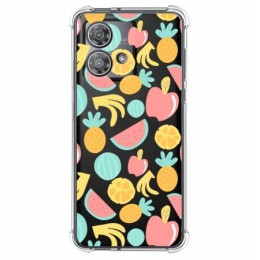 Funda Silicona Antigolpes para Motorola Edge 40 Neo 5G diseño Frutas 02 Dibujos