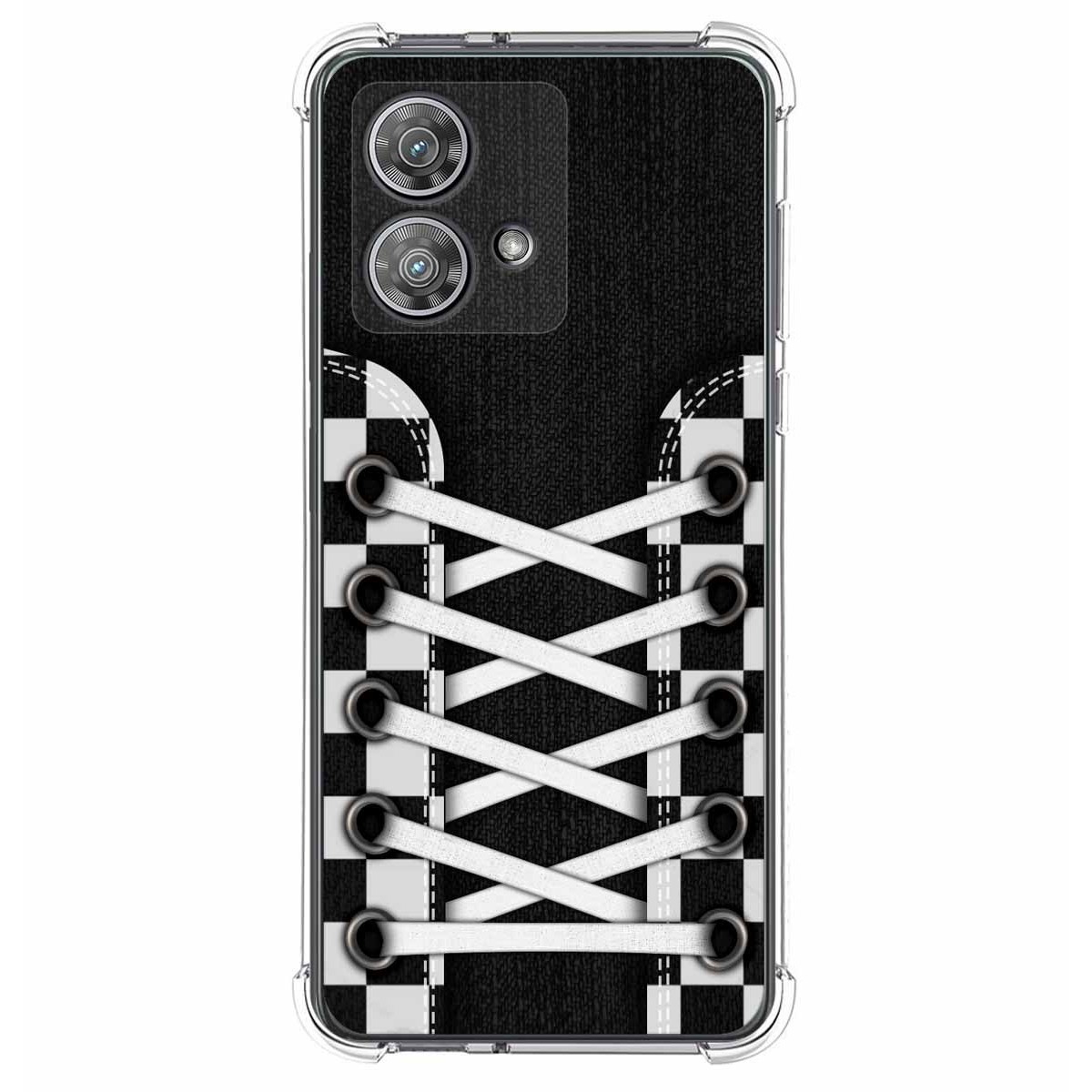 Funda Silicona Antigolpes para Motorola Edge 40 Neo 5G diseño Zapatillas 03 Dibujos