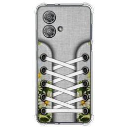 Funda Silicona Antigolpes para Motorola Edge 40 Neo 5G diseño Zapatillas 08 Dibujos