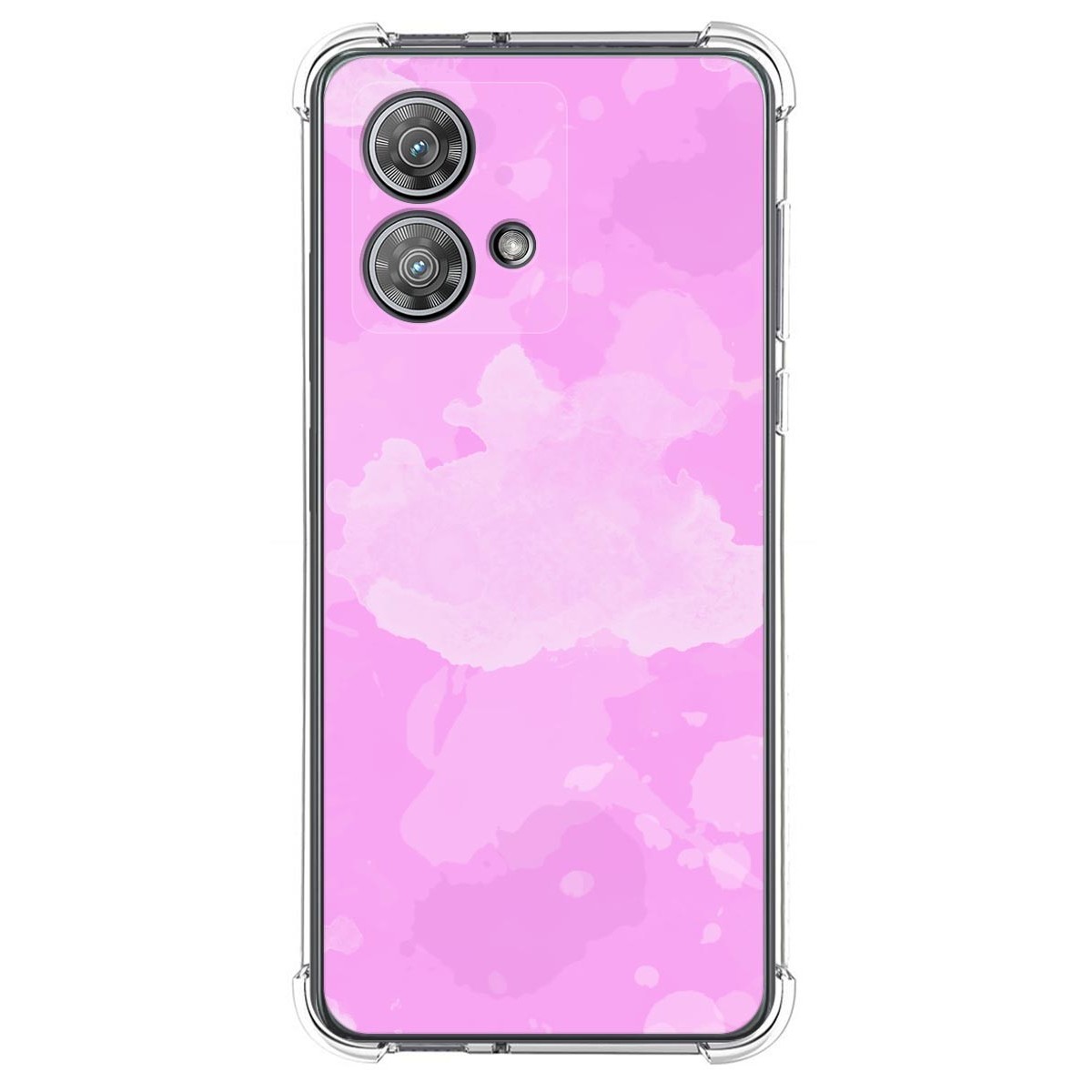 Funda Silicona Antigolpes para Motorola Edge 40 Neo 5G diseño Acuarela 04 Dibujos