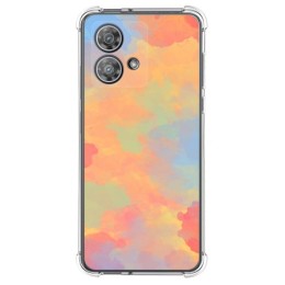 Funda Silicona Antigolpes para Motorola Edge 40 Neo 5G diseño Acuarela 08 Dibujos