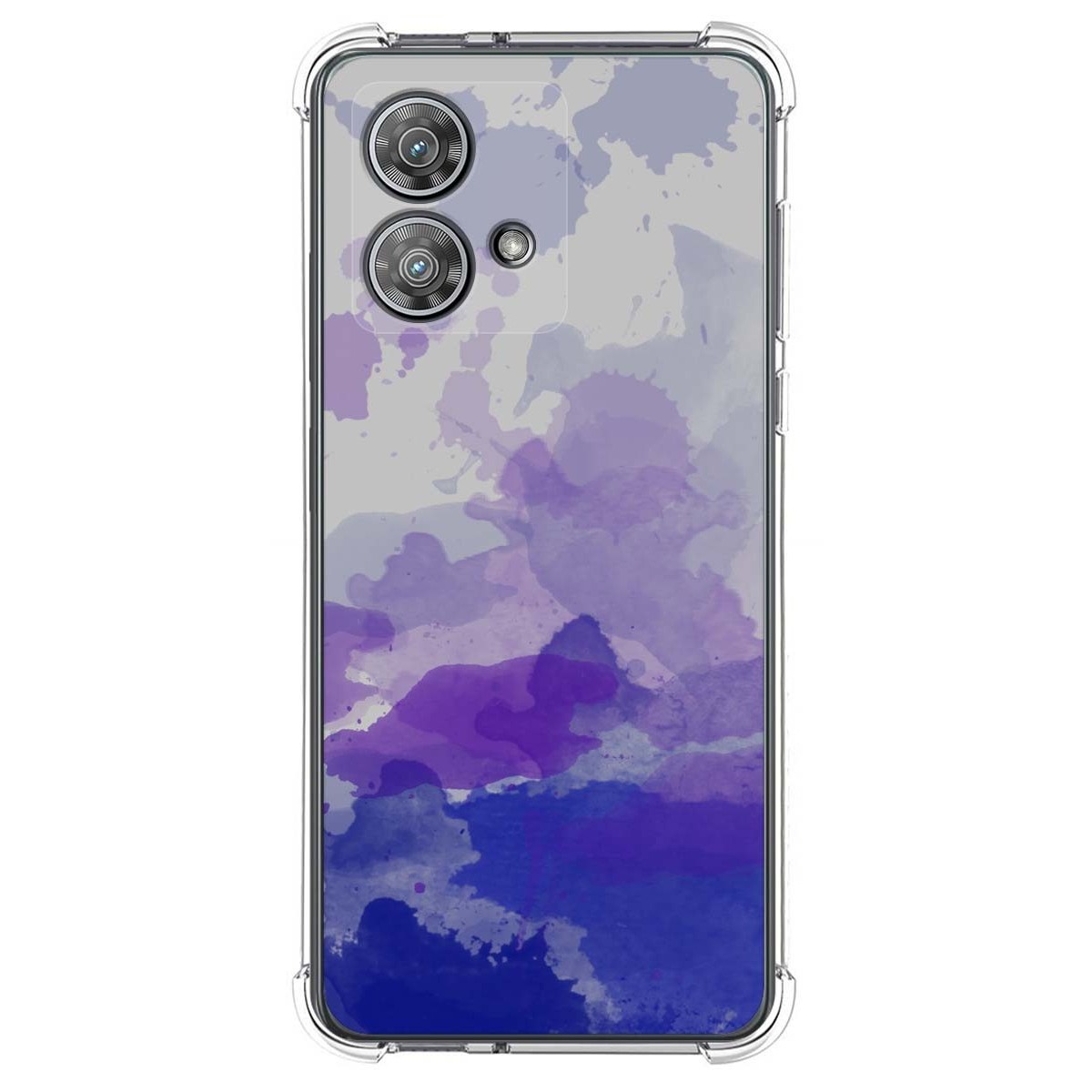 Funda Silicona Antigolpes para Motorola Edge 40 Neo 5G diseño Acuarela 09 Dibujos