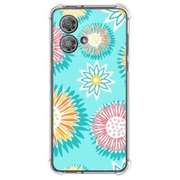 Funda Silicona Antigolpes para Motorola Edge 40 Neo 5G diseño Flores 05 Dibujos