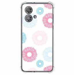 Funda Silicona Antigolpes para Motorola Edge 40 Neo 5G diseño Flores 06 Dibujos