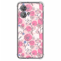 Funda Silicona Antigolpes para Motorola Edge 40 Neo 5G diseño Flores 07 Dibujos