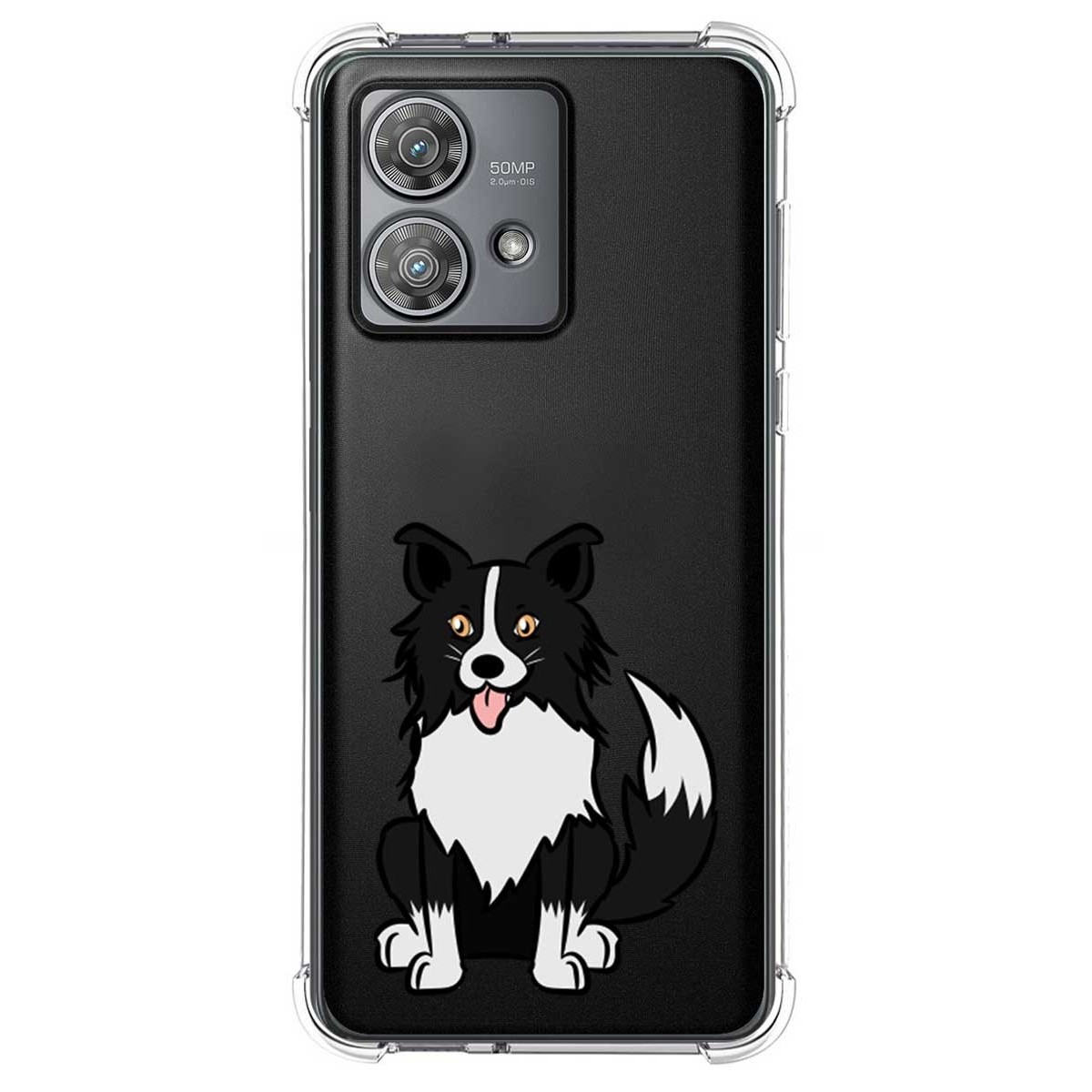 Funda Silicona Antigolpes para Motorola Edge 40 Neo 5G diseño Perros 01 Dibujos