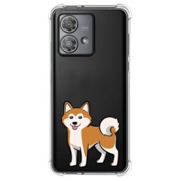 Funda Silicona Antigolpes para Motorola Edge 40 Neo 5G diseño Perros 02 Dibujos