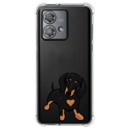 Funda Silicona Antigolpes para Motorola Edge 40 Neo 5G diseño Perros 04 Dibujos