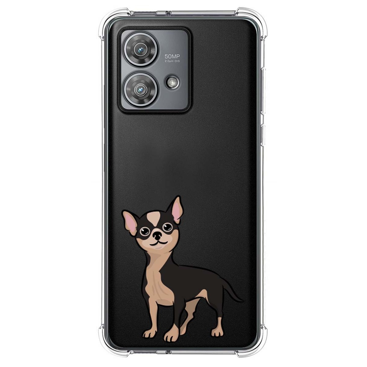 Funda Silicona Antigolpes para Motorola Edge 40 Neo 5G diseño Perros 05 Dibujos