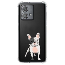 Funda Silicona Antigolpes para Motorola Edge 40 Neo 5G diseño Perros 06 Dibujos