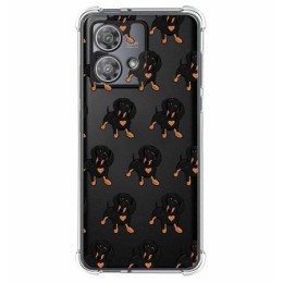 Funda Silicona Antigolpes para Motorola Edge 40 Neo 5G diseño Perros 10 Dibujos