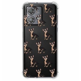 Funda Silicona Antigolpes para Motorola Edge 40 Neo 5G diseño Perros 11 Dibujos