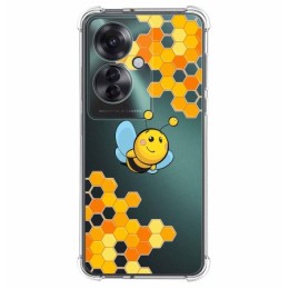 Funda Silicona Antigolpes para Oppo Reno 11F 5G diseño Abeja Dibujos