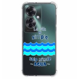 Funda Silicona Antigolpes para Oppo Reno 11F 5G diseño Agua Dibujos