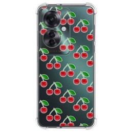 Funda Silicona Antigolpes para Oppo Reno 11F 5G diseño Cerezas Dibujos