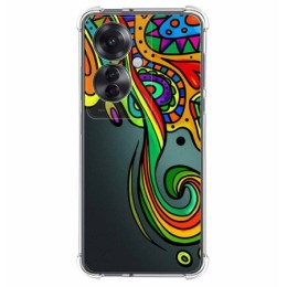 Funda Silicona Antigolpes para Oppo Reno 11F 5G diseño Colores Dibujos