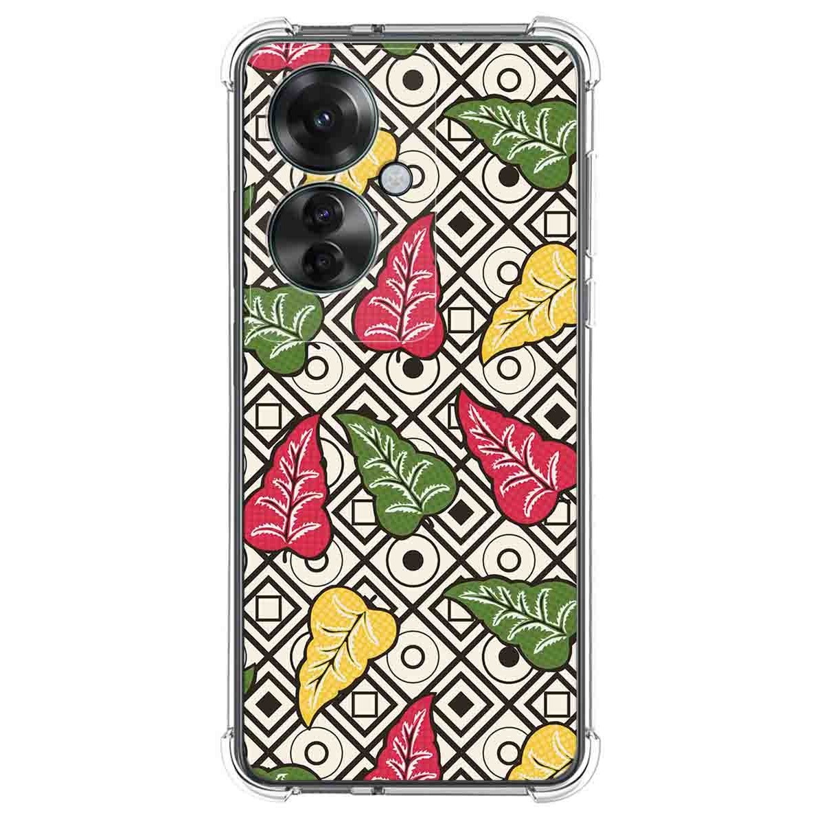 Funda Silicona Antigolpes para Oppo Reno 11F 5G diseño Flores 11 Dibujos