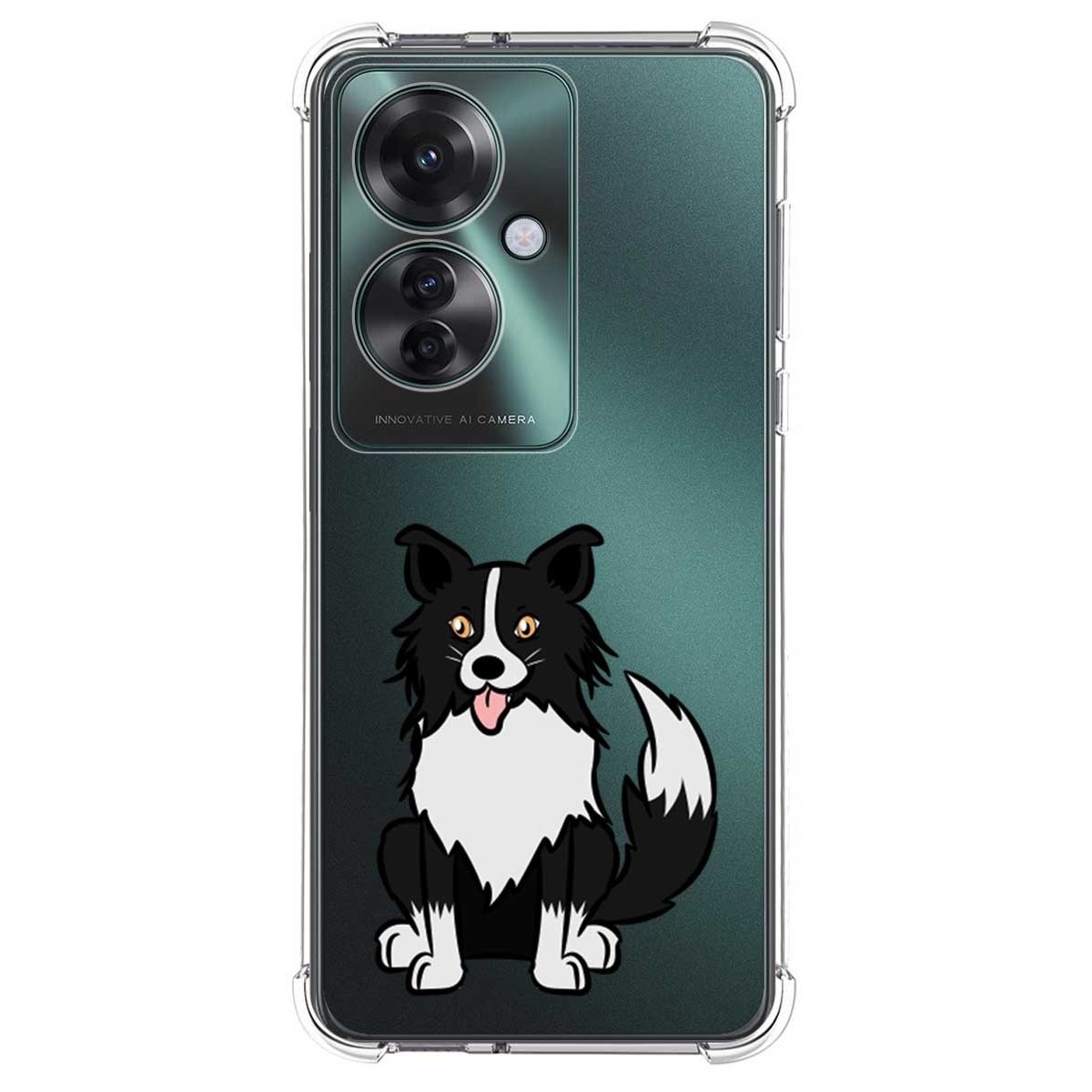 Funda Silicona Antigolpes para Oppo Reno 11F 5G diseño Perros 01 Dibujos