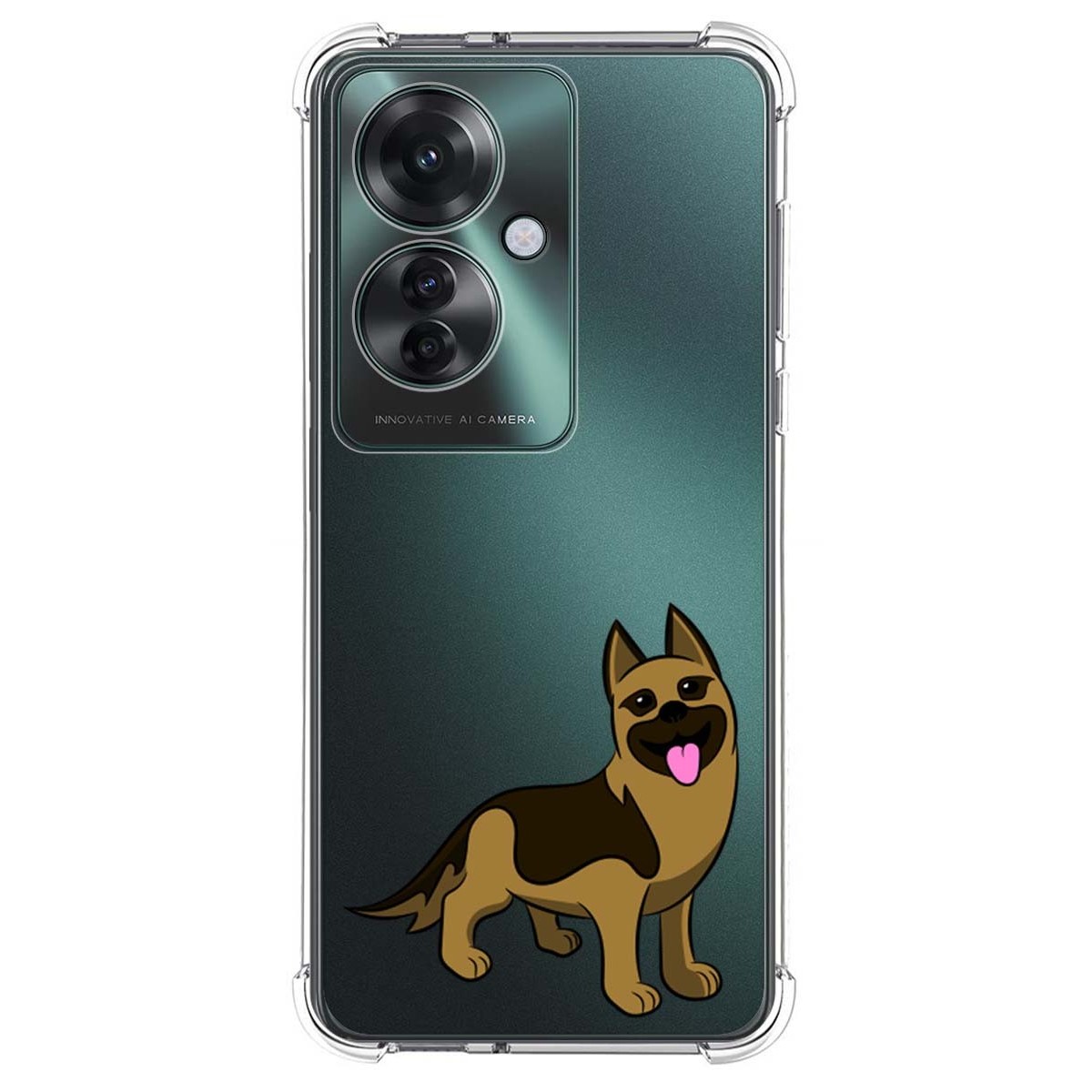 Funda Silicona Antigolpes para Oppo Reno 11F 5G diseño Perros 03 Dibujos