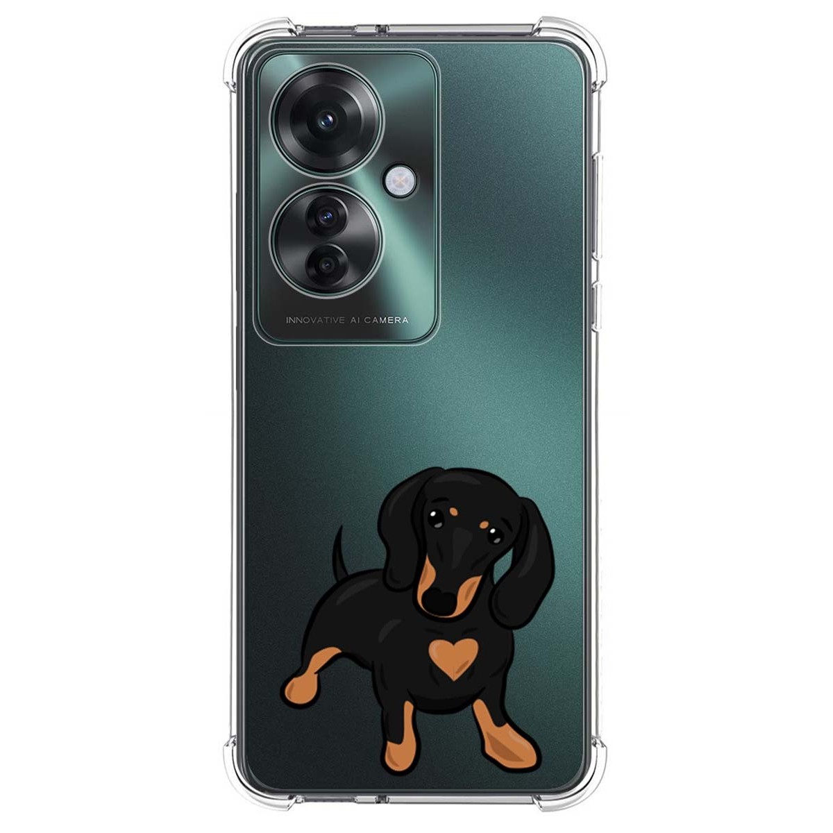 Funda Silicona Antigolpes para Oppo Reno 11F 5G diseño Perros 04 Dibujos