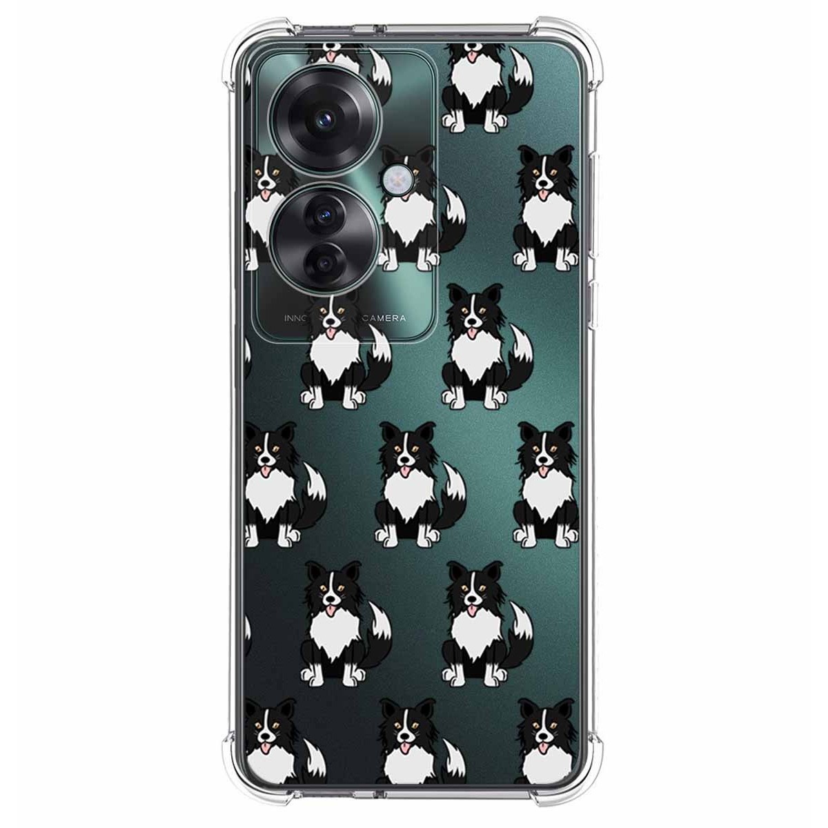 Funda Silicona Antigolpes para Oppo Reno 11F 5G diseño Perros 07 Dibujos