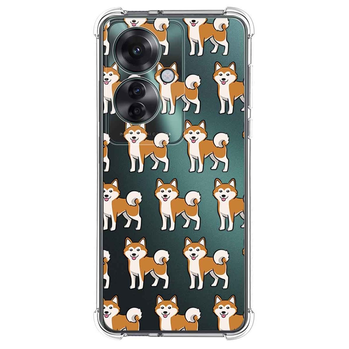 Funda Silicona Antigolpes para Oppo Reno 11F 5G diseño Perros 08 Dibujos