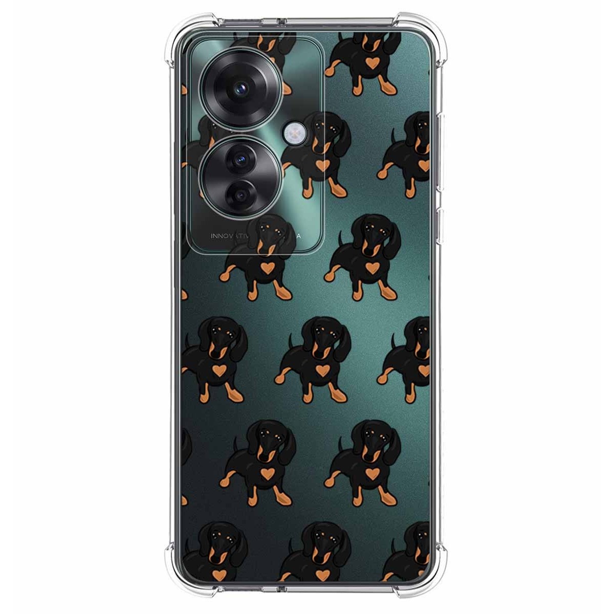 Funda Silicona Antigolpes para Oppo Reno 11F 5G diseño Perros 10 Dibujos