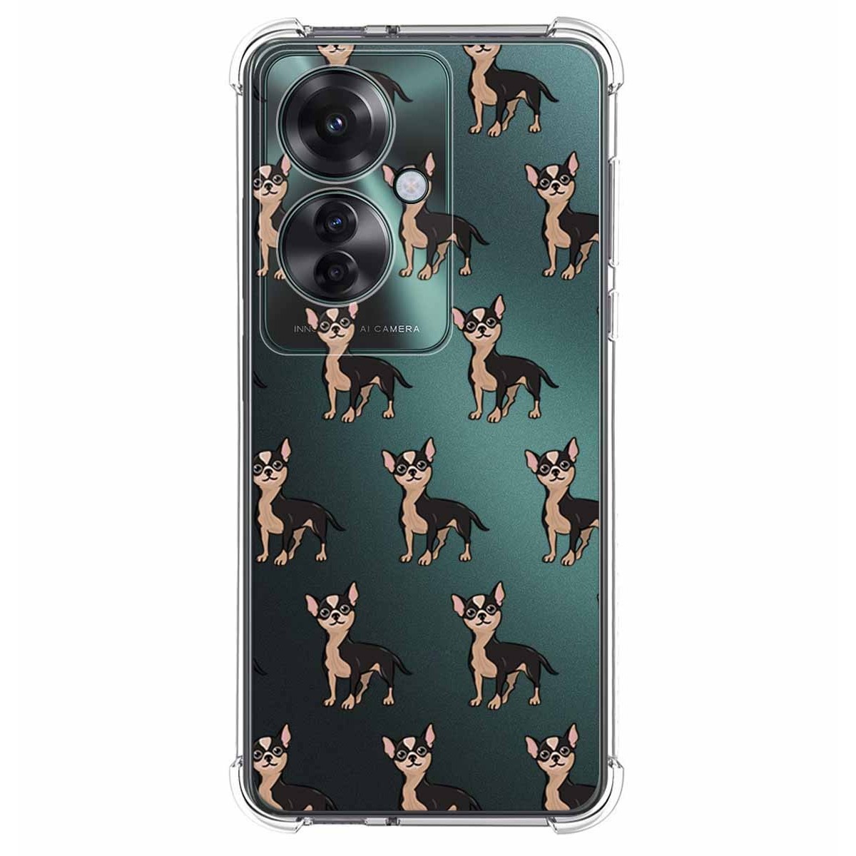 Funda Silicona Antigolpes para Oppo Reno 11F 5G diseño Perros 11 Dibujos