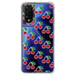 Funda Silicona Antigolpes para TCL 505 diseño Cerezas Dibujos