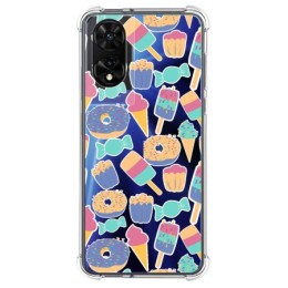 Funda Silicona Antigolpes para TCL 505 diseño Dulces 02 Dibujos