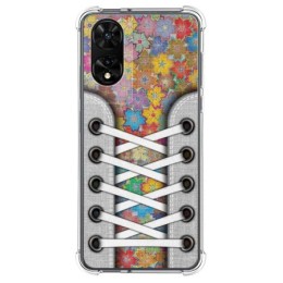 Funda Silicona Antigolpes para TCL 505 diseño Zapatillas 05 Dibujos