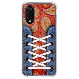 Funda Silicona Antigolpes para TCL 505 diseño Zapatillas 10 Dibujos